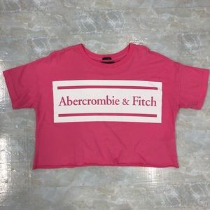 Abercrombie & Fitch Cropped T-Shirt Size S